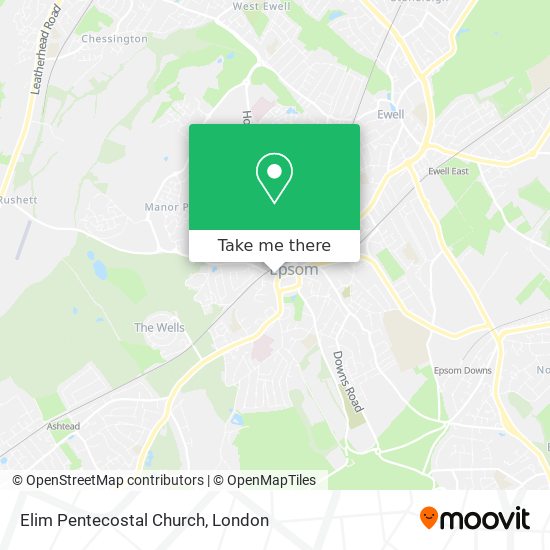 Elim Pentecostal Church map