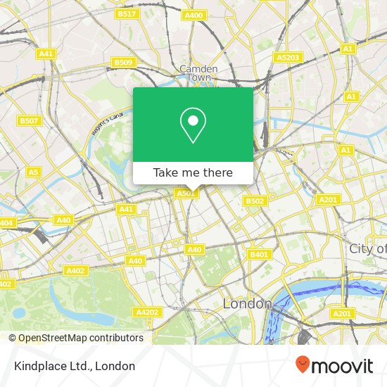 Kindplace Ltd. map