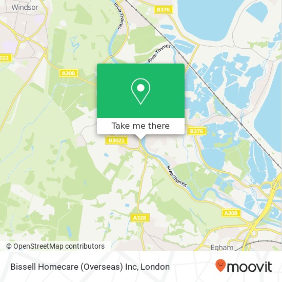 Bissell Homecare (Overseas) Inc map