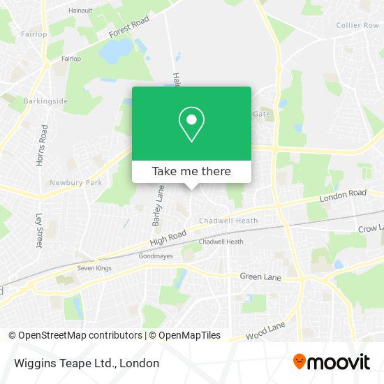 Wiggins Teape Ltd. map