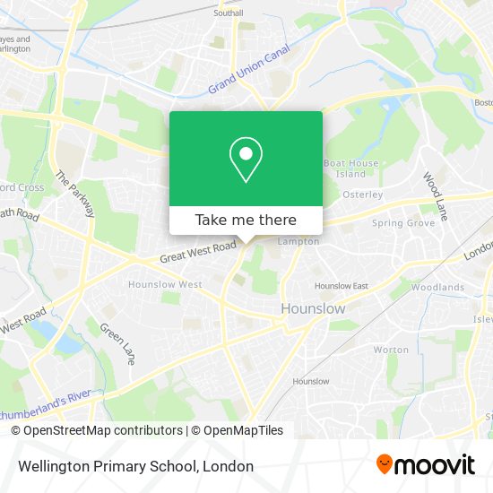 Wellington Primary School map