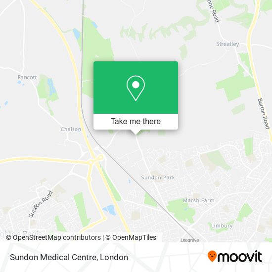 Sundon Medical Centre map