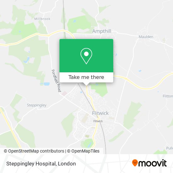 Steppingley Hospital map