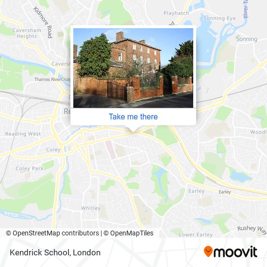 Kendrick School map