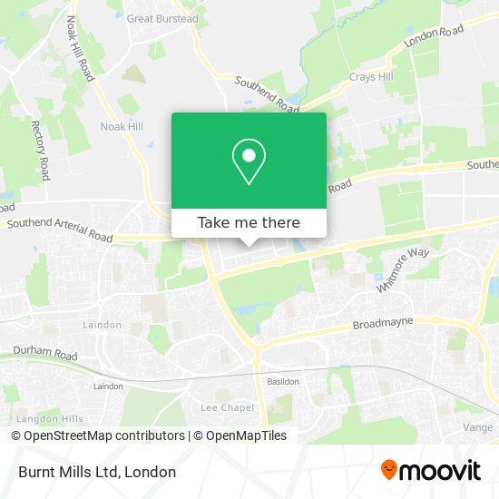 Burnt Mills Ltd map