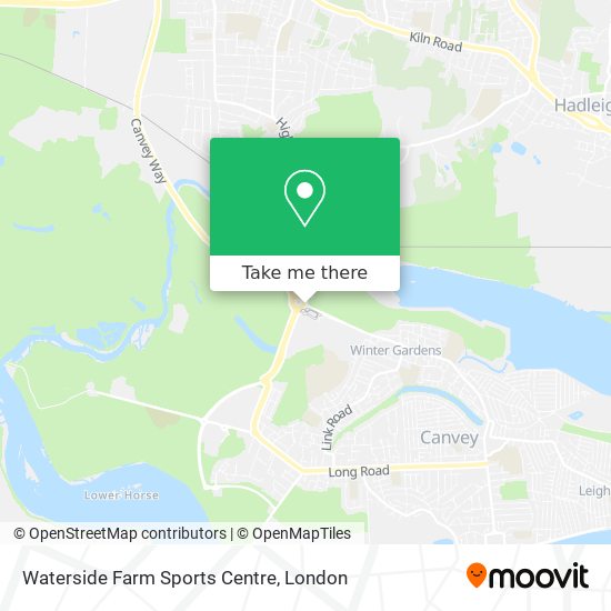 Waterside Farm Sports Centre map