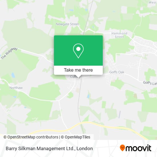 Barry Silkman Management Ltd. map