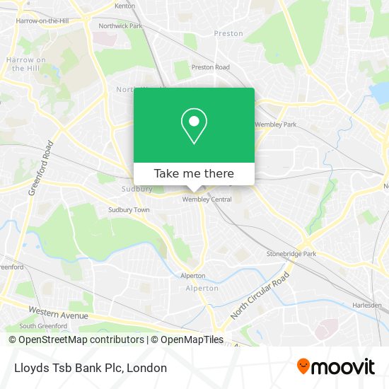 Lloyds Tsb Bank Plc map