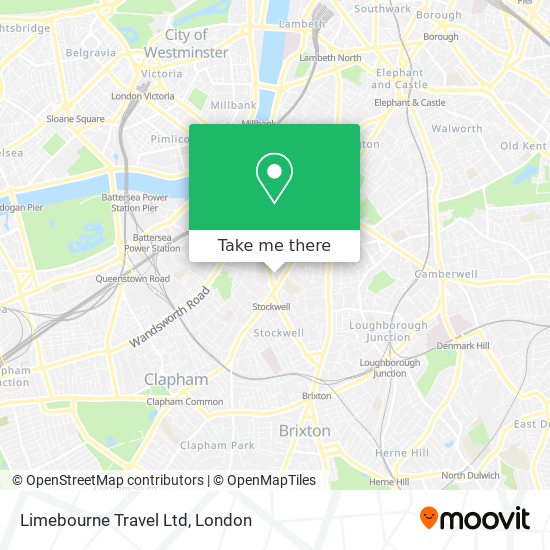 Limebourne Travel Ltd map