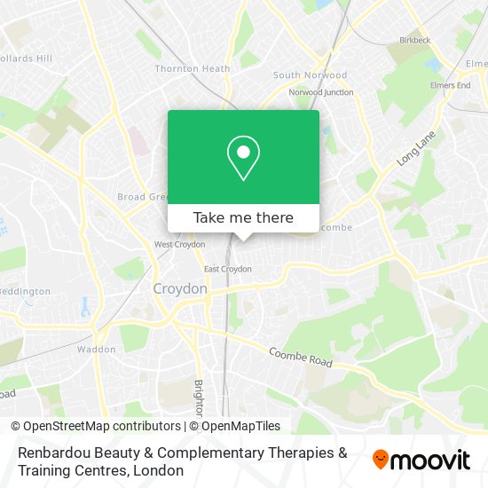 Renbardou Beauty & Complementary Therapies & Training Centres map