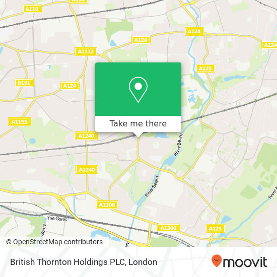 British Thornton Holdings PLC map