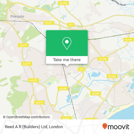 Reed A R (Builders) Ltd map