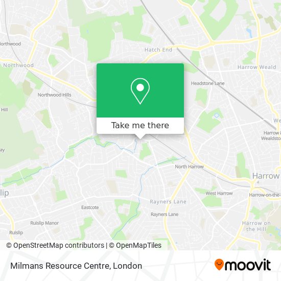 Milmans Resource Centre map