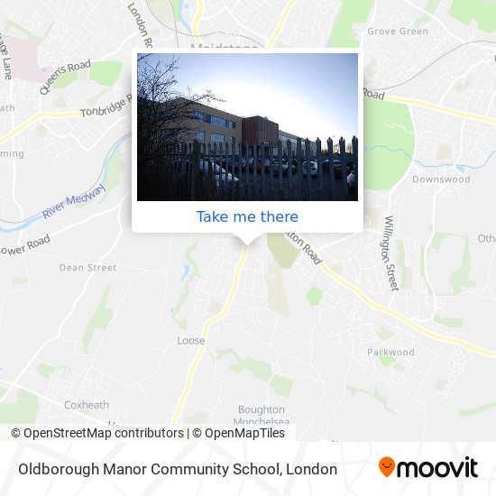 Oldborough Manor Community School map