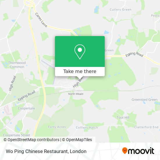 Wo Ping Chinese Restaurant map