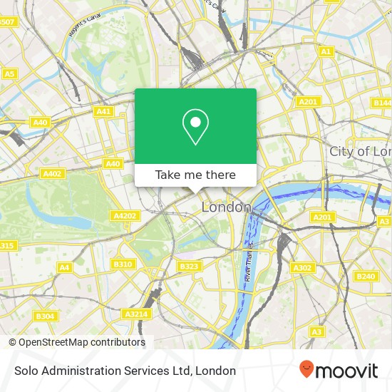 Solo Administration Services Ltd map