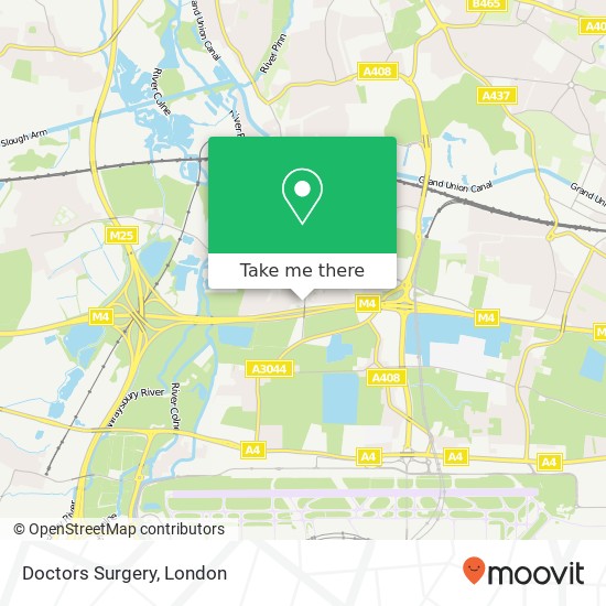 Doctors Surgery map