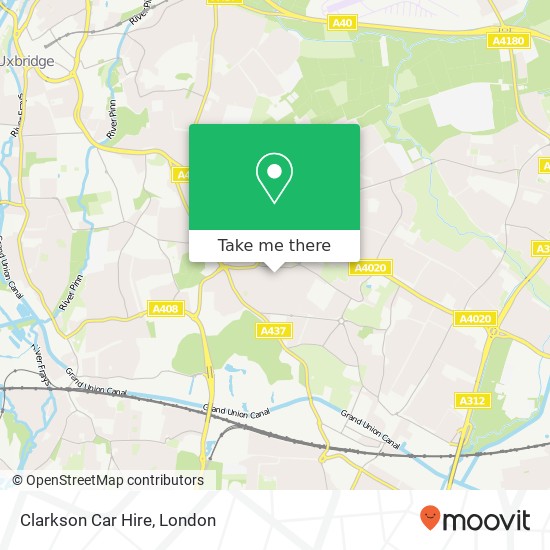 Clarkson Car Hire map