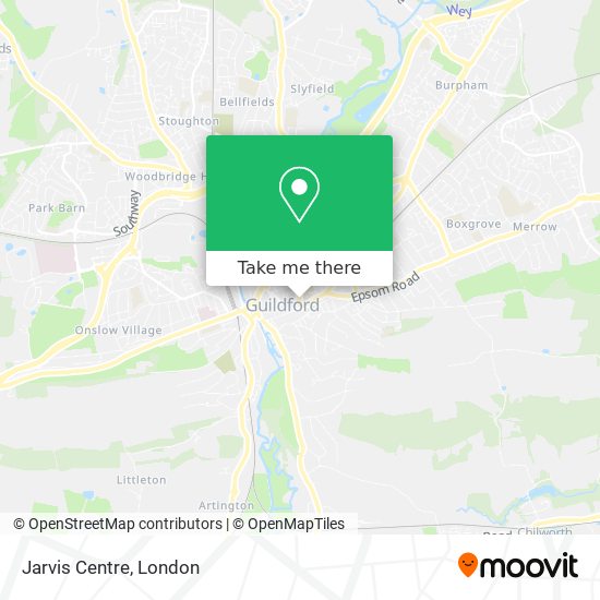 Jarvis Centre map