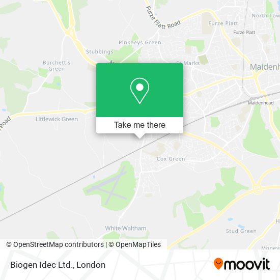 Biogen Idec Ltd. map