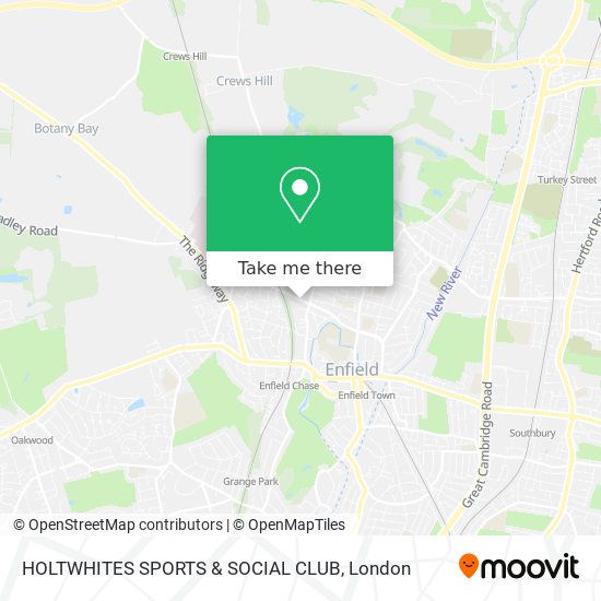 HOLTWHITES SPORTS & SOCIAL CLUB map