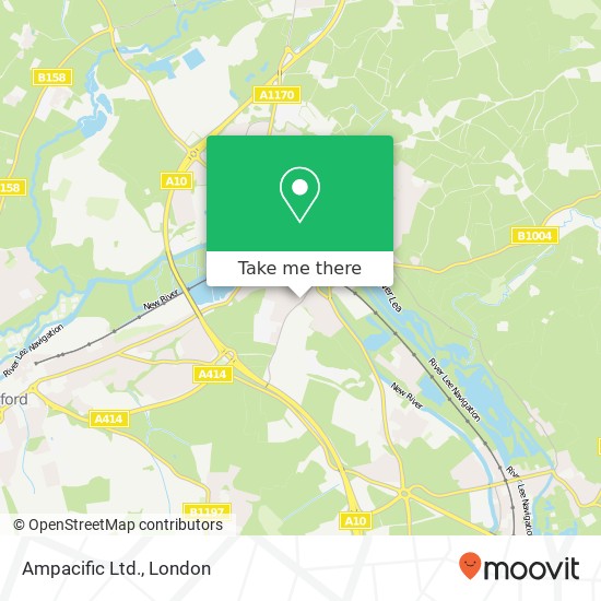 Ampacific Ltd. map