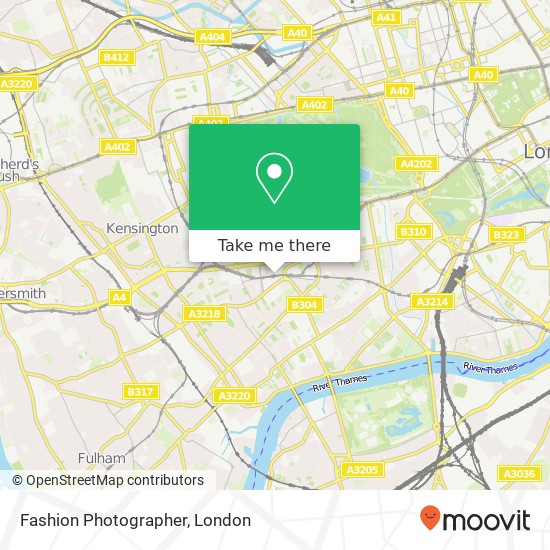 Fashion Photographer map