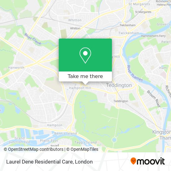 Laurel Dene Residential Care map