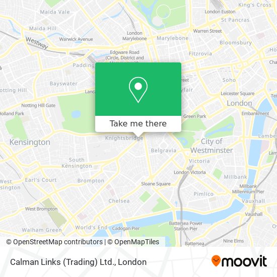 Calman Links (Trading) Ltd. map