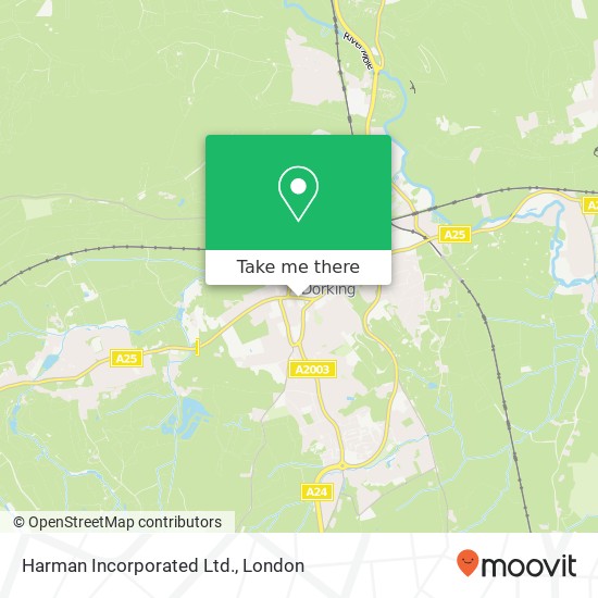 Harman Incorporated Ltd. map