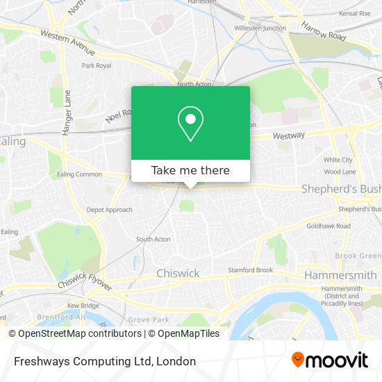 Freshways Computing Ltd map