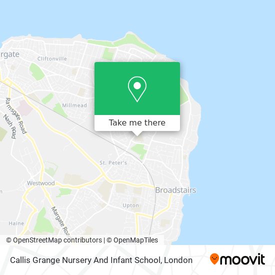 Callis Grange Nursery And Infant School map