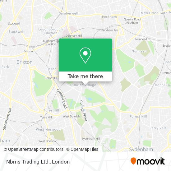 Nbms Trading Ltd. map