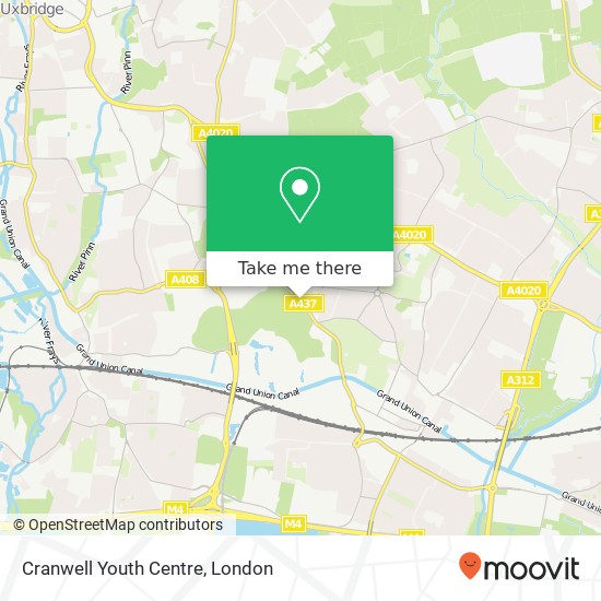 Cranwell Youth Centre map