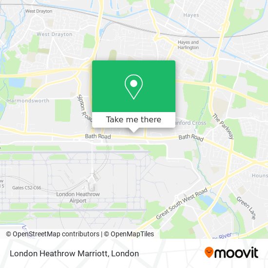 London Heathrow Marriott map