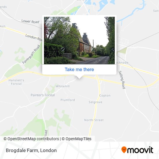 Brogdale Farm map