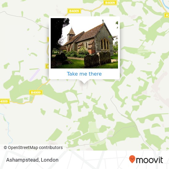 Ashampstead map