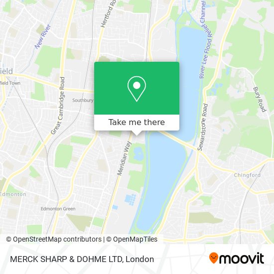 MERCK SHARP & DOHME LTD map