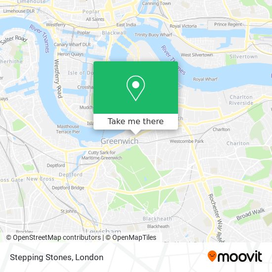 Stepping Stones map