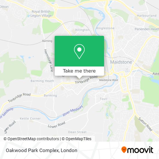 Oakwood Park Complex map