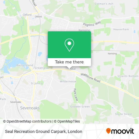 Seal Recreation Ground Carpark map