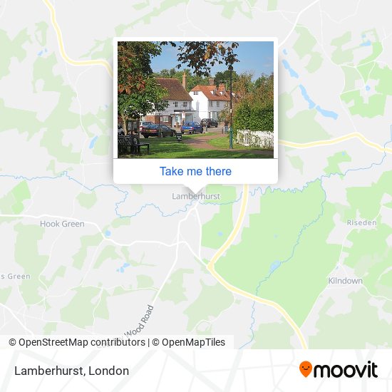 Lamberhurst map
