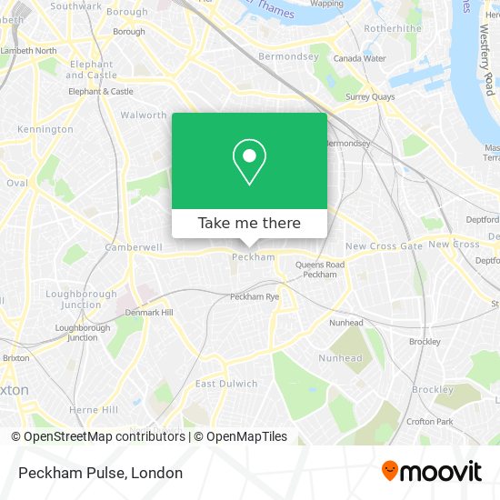 Peckham Pulse map