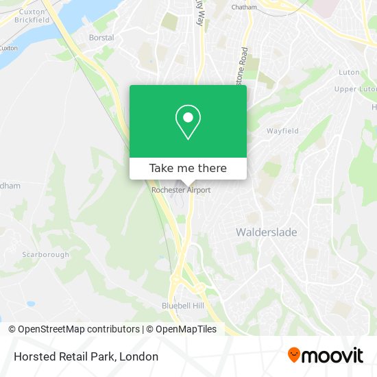 Horsted Retail Park map