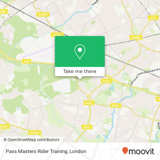 Pass Masters Rider Training map