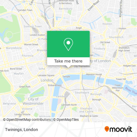 Twinings map