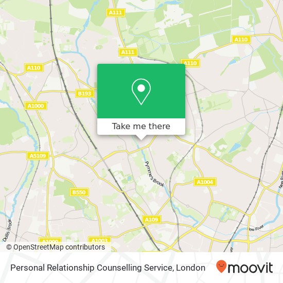 Personal Relationship Counselling Service map