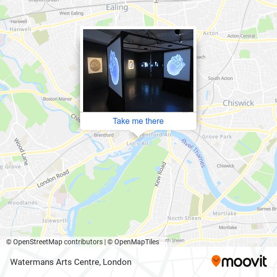 Watermans Arts Centre map