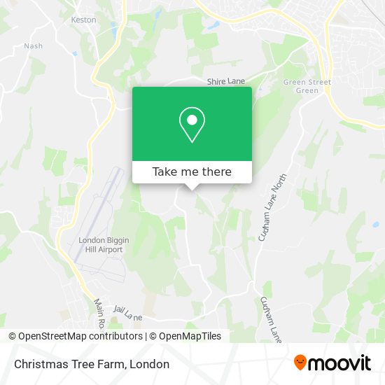 Christmas Tree Farm map