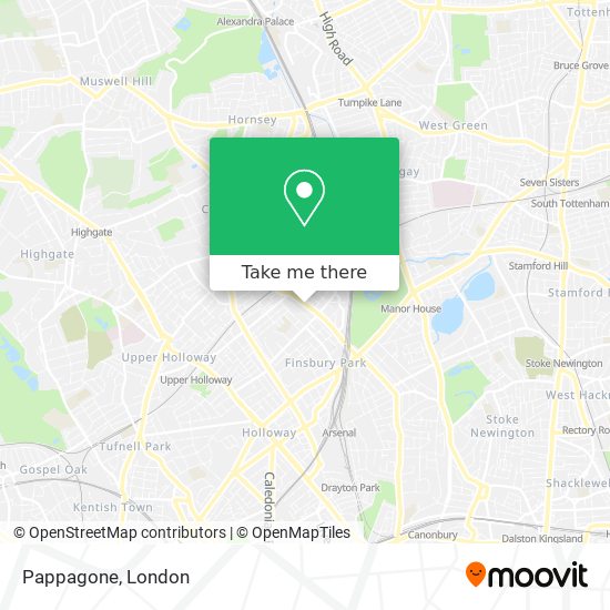 Pappagone map